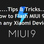 How to Flash MIUI 9