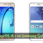 LineageOS 18.1 on Samsung Galaxy J